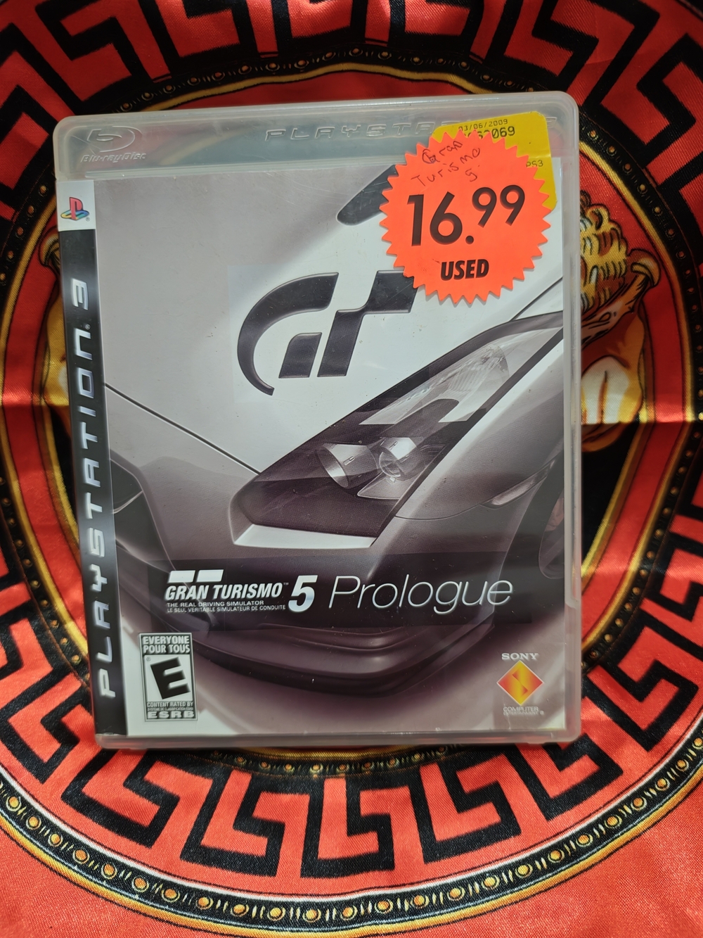 Sony Gran Turismo 5 Prologue - Silver & Black Cover